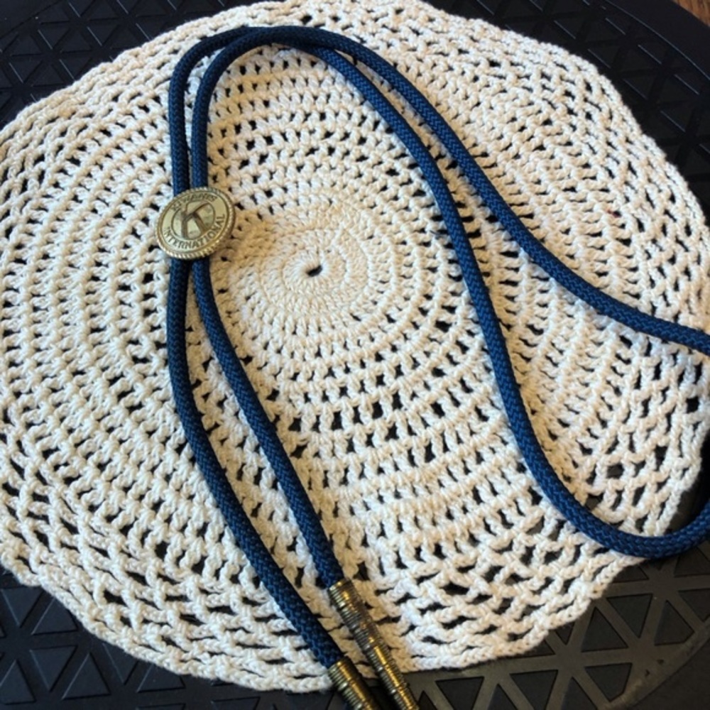 Vintage Kiwanis Club Bolo Tie